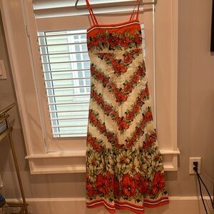 ALEMAIS |  AMELIE DAY DRESS EXCLUSIVE Red Rose Print US 4